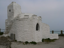 14th Century Huers Hut - overlooking Newquay harbour
