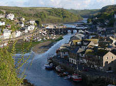 Birds Eye view of Looe