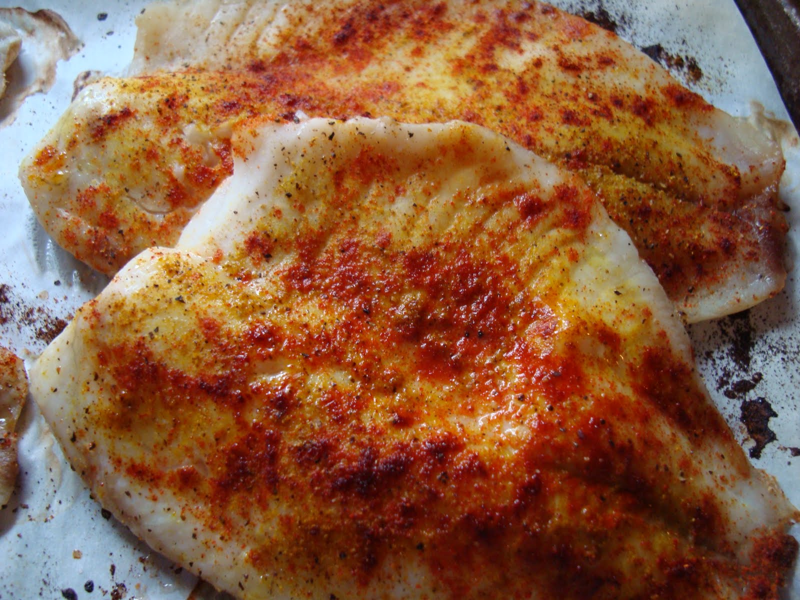 Recipes Straight from the Kowboys Home Lemon Curry Tilapia