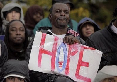 but Obama held his rally