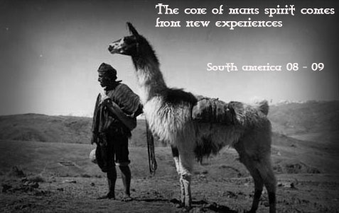 The core of mans spirit comes from new experiences