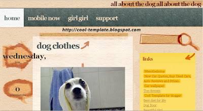 dog template
