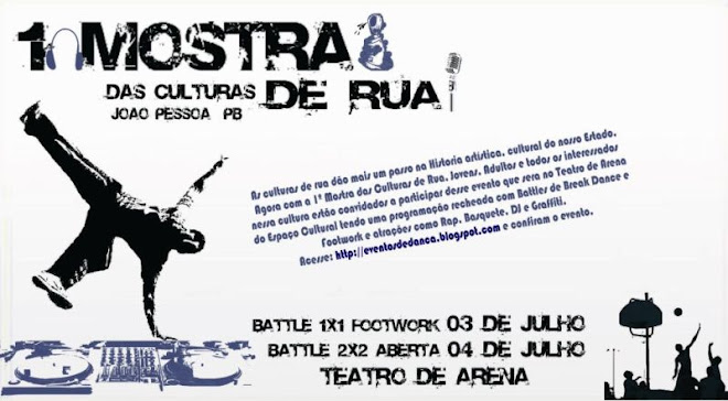 1º Mostra das Culturas de Rua