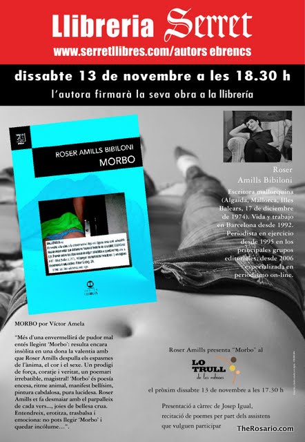 MORBO 13 de novembre Vall-de-roures 1 MORBO 13 de novembre Vall-de-roures - Roser Amills, escritora mallorquina