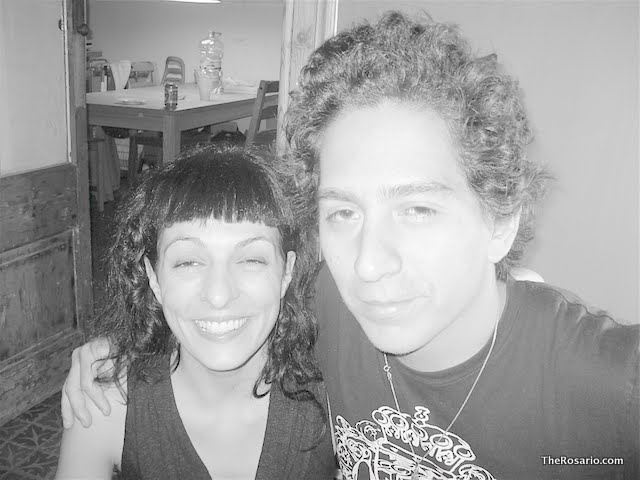 Mi foto con... Daniel Alarcón - Roser Amills, escritora mallorquina