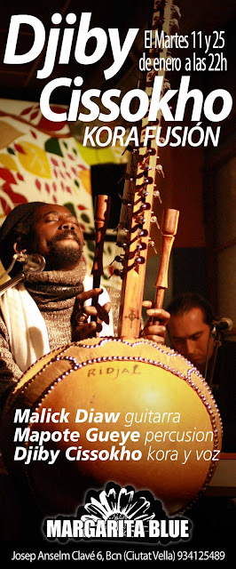 Concierto de Kora, Djibi Cissokho - Roser Amills, escritora mallorquina