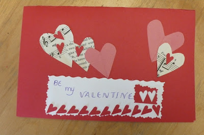 Art Food AND Motherhood: February 9th - Making Valentine's With My