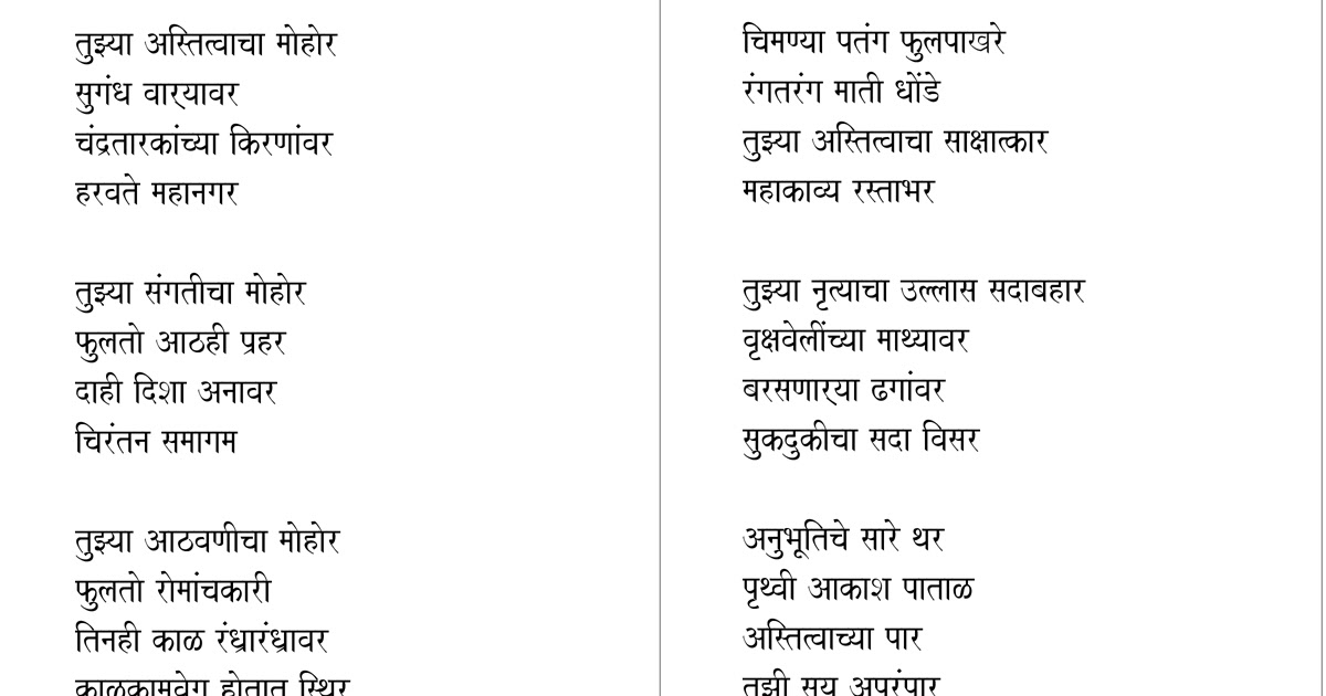 ARCHETYPES INDIA धरतरी The Earth (Marathi Poem)