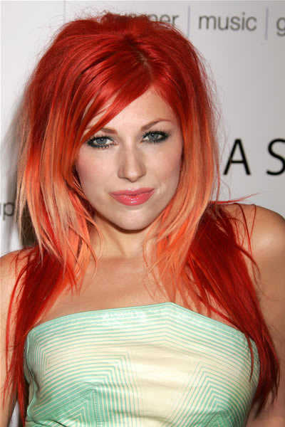 Short Hairstyles: Red Color Hairstyle. Before coloring your short hair,