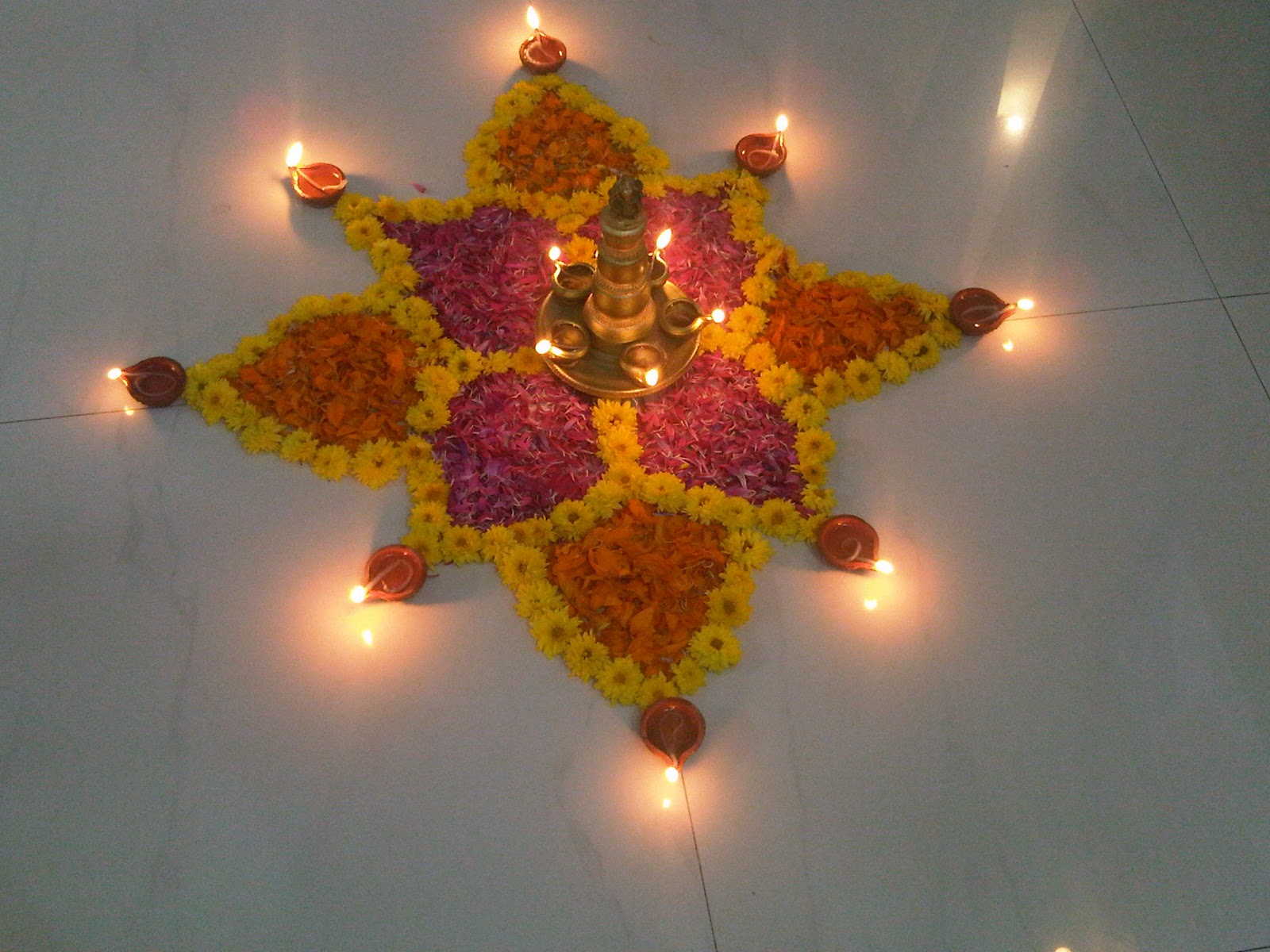 Minakshi Fatepuria Diwali Decoration