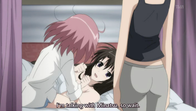 Ecchi-Yuri-Manga ... this anime , and there's also almost zero ecchi moments in the anime