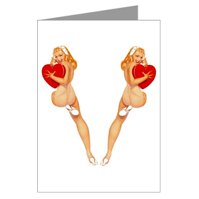 Here's my Valentine Pin Up Girl Greeting Card to all of you! Here's my Valentine Pin Up Girl Greeting Card to all of you!