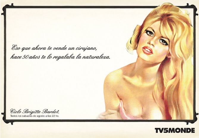 "Brigitte Bardot" para TV5 Monde