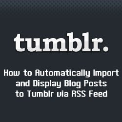 how to add rss feed to tumblr