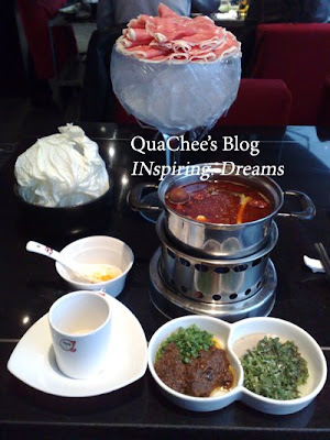 shanghai food, hot pot beef