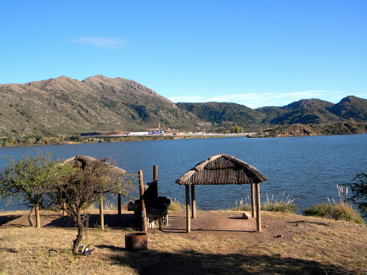 A orillas del lago La Florida en Potrero de los Funes, San Luis