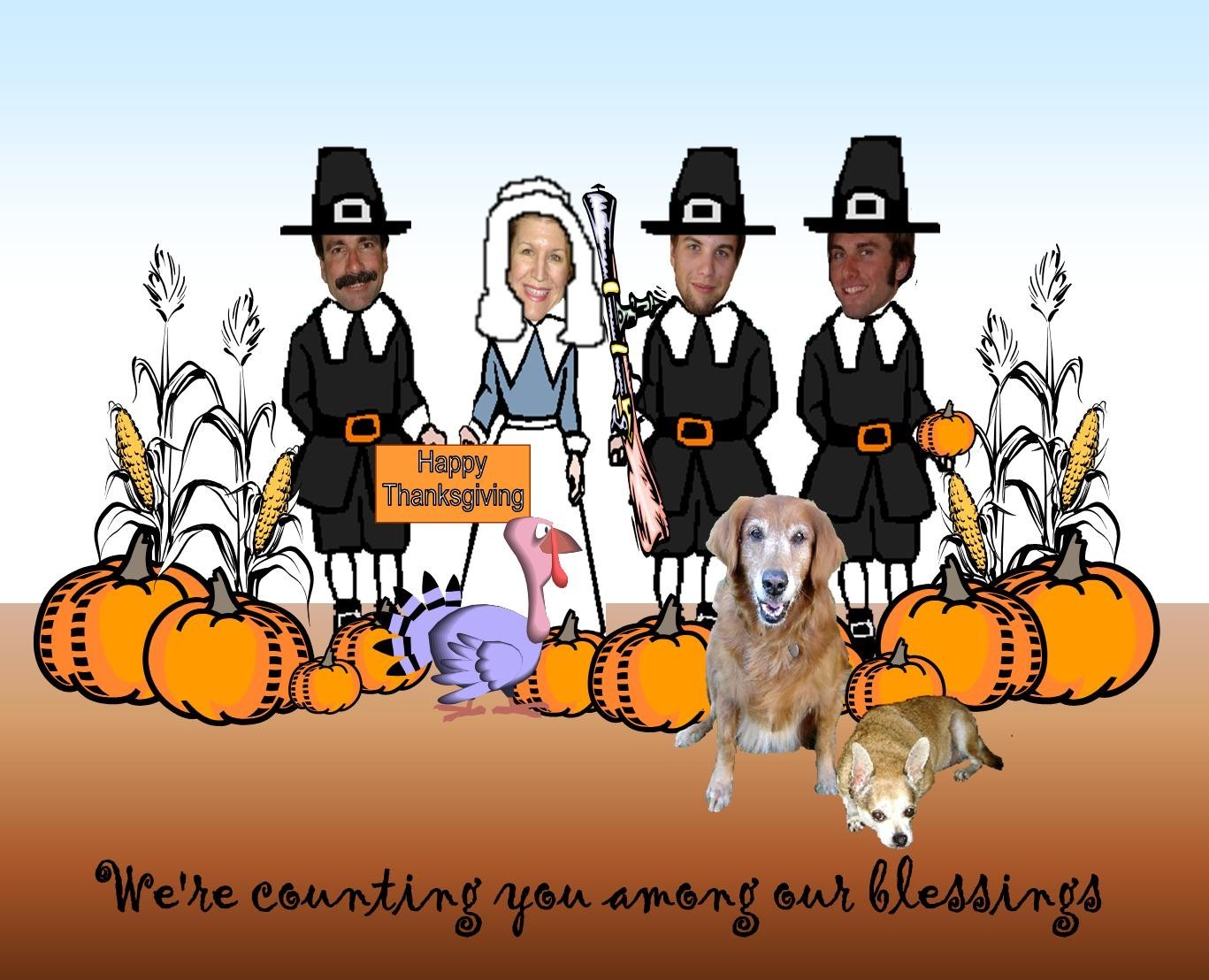 Happy thanksgiving pilgrim peter family guy
