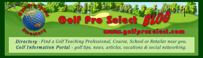 Golf Pro Select Blog