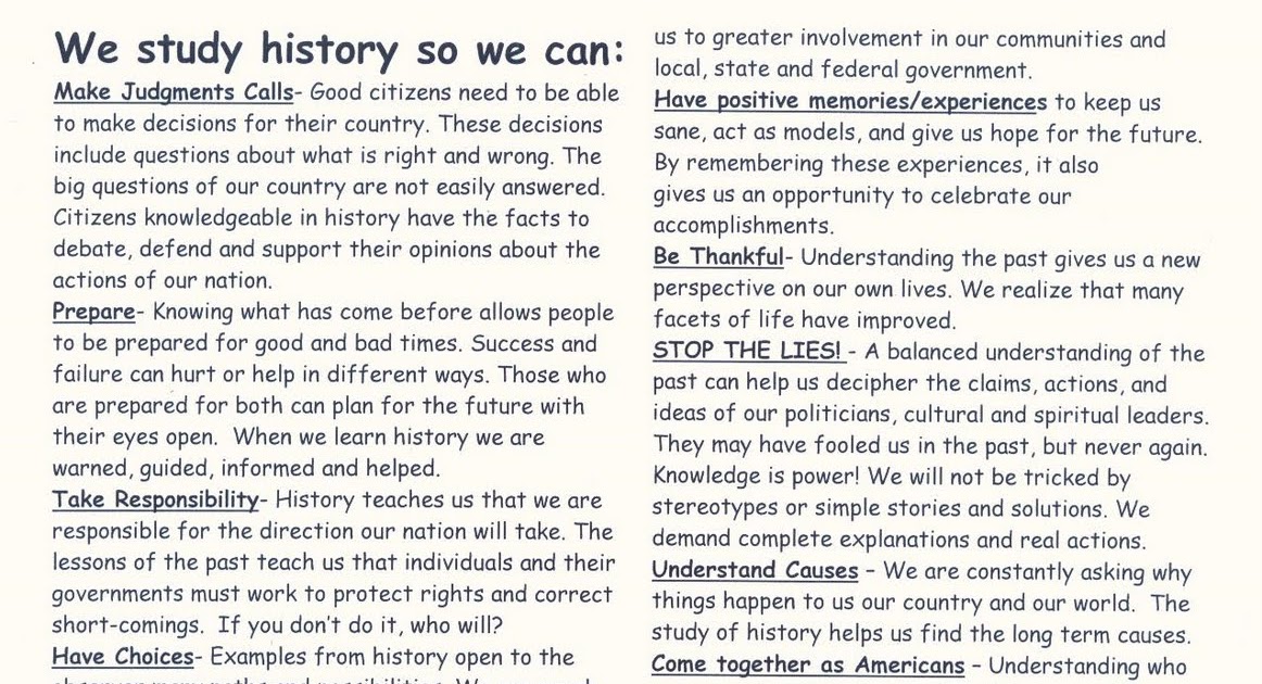 why study history essay why study history essay