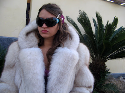 Blue Fox Coat