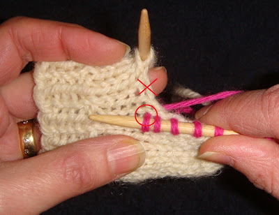 Kate Atherley Knits. A Lot. Mainly Socks.: On Picking Up Gusset Stitches: Avo...