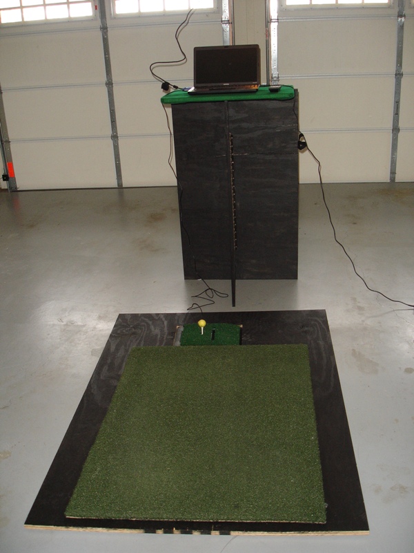 Pimp My Garage Optishot Indoor Golf Simulator North Point Fitness