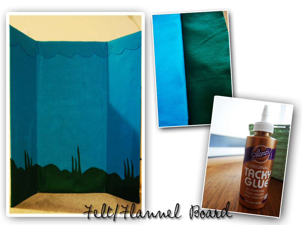 tearhere [SS2] Make your own Flannel/Felt Board