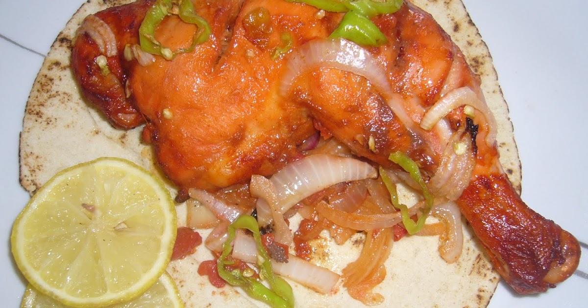 INDIAN FOOD Roasted chicken thighs (Indian style)