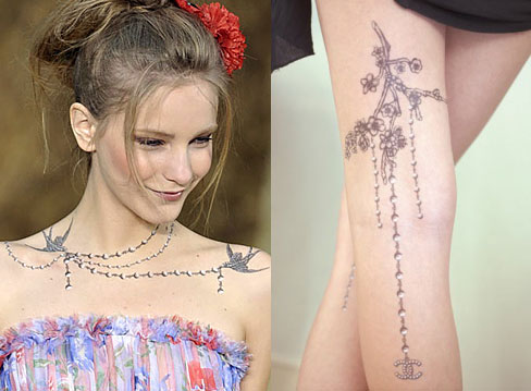 Chanel Wrist Tattoo