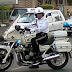 Kena tahan polis trafik tadi