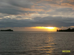 Beautiful Sunset at Seram Island