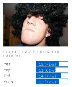 Should Casey Beneville Grow His Hair Out?