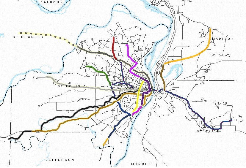 maps st louis traffic maps st louis traffic
