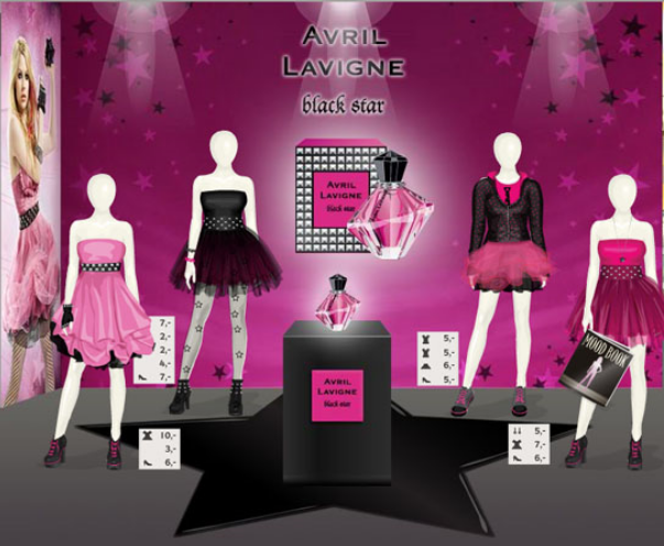  and you will be able to buy the items below from the Avril Lavigne shop