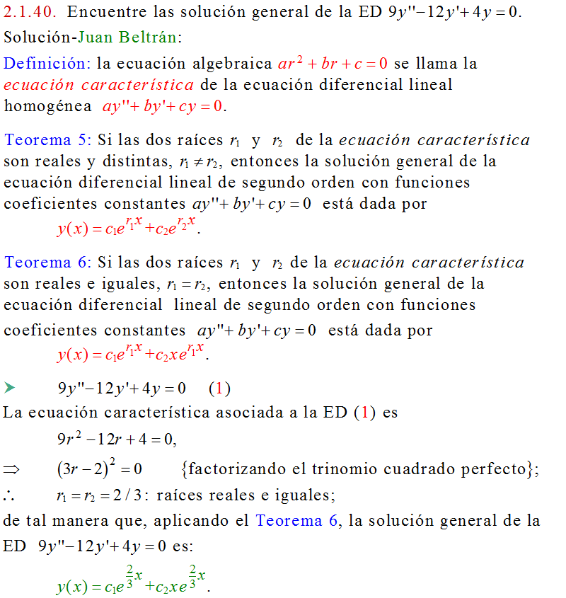 solucionario ecuaciones diferenciales dennis zill 6 edicion