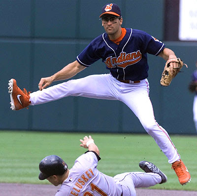 Vizquel has fun playing the