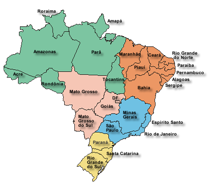 Parente blog: mapa do brasil completo