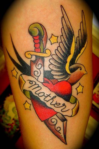 Mother Tattoo Magnet by MagnetMadness. Great for Mother and everybody who