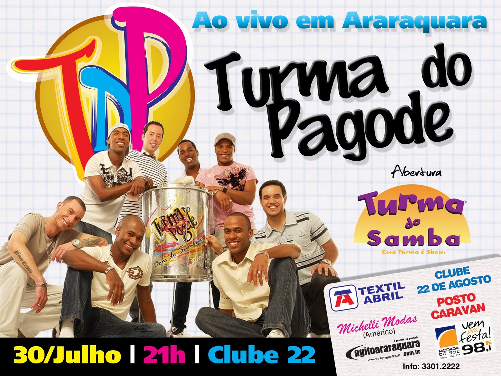 hiper show araraquara turma do pagode ao vivo hiper show araraquara turma do pagode ao vivo
