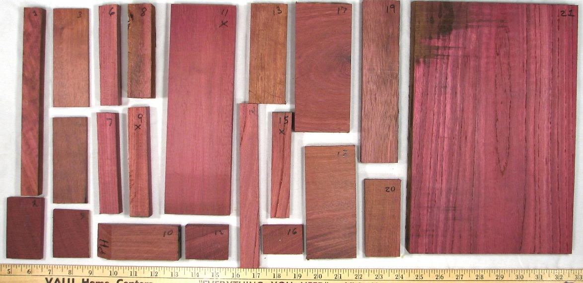 Woodworking 168 Purple Heart