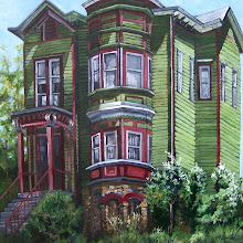 GREEN VICTORIAN HOUSE 20x20