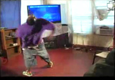 Moving Like Bernie dance.