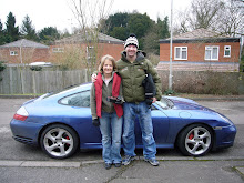 Julia, me and the Porsche