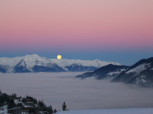 From my Window in Courchevel - New Years Days last Year