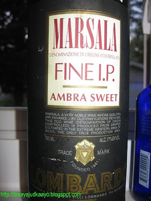 Marsala Wine