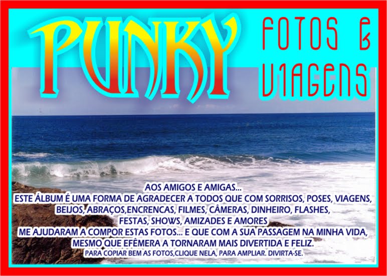 PUNKY: FOTOS & VIAGENS