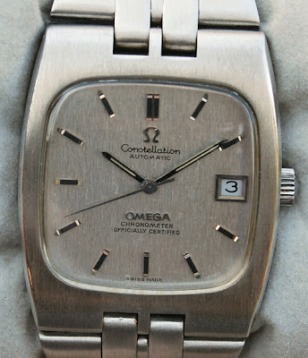 Bracelet métal et intégration 368.0852+Omega+Constellation+dial