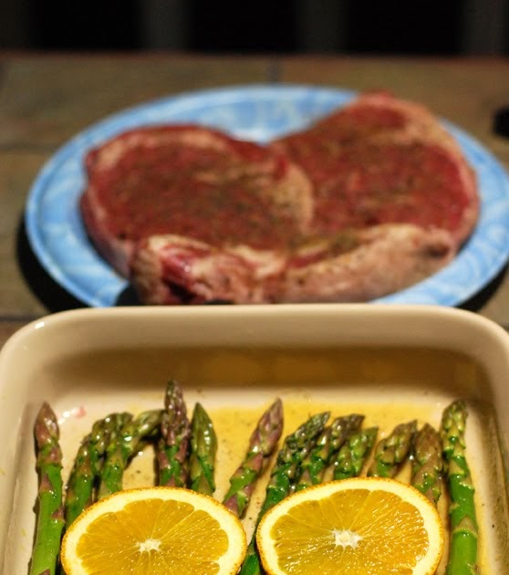 Roasted OrangeGinger Asparagus