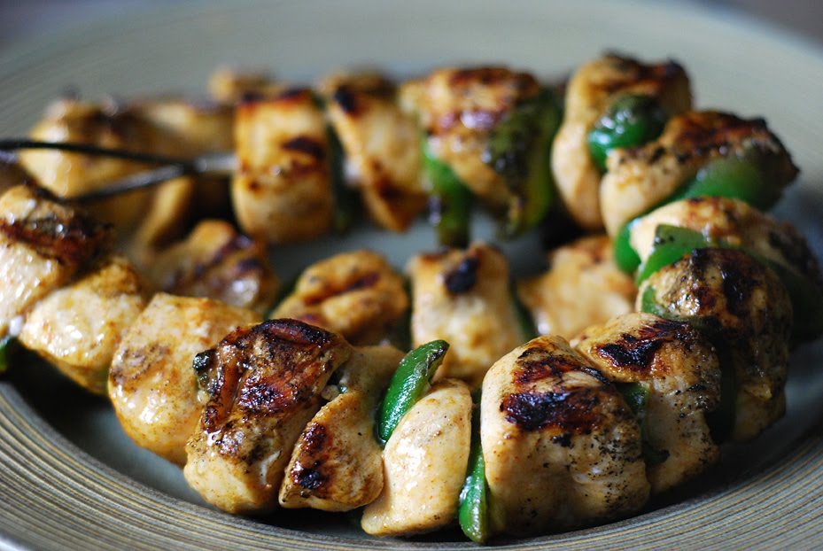 Easy Jamaican Jerk Chicken Kabobs