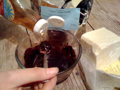 Making vegan chocolate